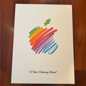 Apple 50th Anniversary Poster